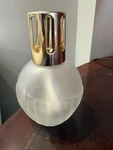 Lampe Berger France Catalytic Oil Frosted Glass + Burner Wick. Fixed Price $25.00.