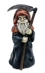 Ficiti Garden Gnome Reaper Statue - Evil Scary For Multicolor. Fixed Price $37.67.