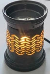 Candle Warmers Gray Electric Ceramic Wax Tart Burner 25W Toggle On Exc!. Fixed Price $23.86.