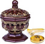 Am Lux Octagon Incense Burner Bakhoor Cone Holder Charcoal Resin .... Fixed Price $79.00.