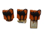 X3 Yankee Halloween Black Cat Candle Scent Plug Diffuser Orange Base Night Light. Fixed Price $29.74.