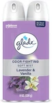 Glade Air Freshener Room Spray, Lavender & Vanilla Scent - 8 Oz, 2 Count. Fixed Price $8.50.