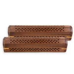 2 Pack - Incense Stick Holder Coffin Style Wood Burner. Fixed Price $16.95.