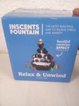 Inscents Fountain Black Ceramic Incense Burner W 50 Cones Assorted. Fixed Price $15.00.