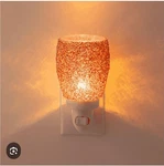 Scentsy Glitter Rose Gold Night Light Wax Warmer. Fixed Price $20.00.