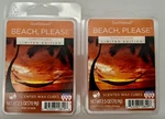 Lot Of Pkgs Scentsationals Scented Wax Cube Melts Beach Please 2.5 Oz. Fixed Price $8.95.