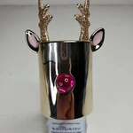 (1) Bath & Body Works Modern Gold Reindeer Xmas Christmas Wallflowers Plug. Fixed Price $15.18.