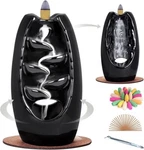 Spacekeeper Ceramic Backflow Incense Holder Waterfall Burner. Fixed Price $13.23.