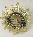1 Bath & Body Works Gold Sunburst Scentportable Unit Vent Clip Car Fresh Holder. Fixed Price $11.95.