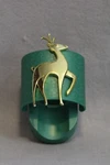 Yankee Candle Scent Plug Diffuser Holiday Christmas Gold Deer On Green New Nwot. Fixed Price $10.00.