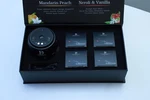 Car And Home Fragrance Oil Battery Powered Diffuser, Gift Set, Scents. Fixed Price $50.00.