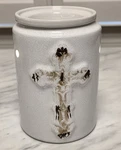 Scentsy Retired Antique Cross Warmer 29922. Fixed Price $39.00.