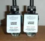 Lot Of 2 Wallflowers Lakeside Morning Fragrance Refill Bulbs Fresh & Clean. Fixed Price $10.99.