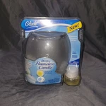 New Sealed Nos Glad Wisp Flameless Candle Clean Linen Fragrance Glass Holder. Fixed Price $19.99.