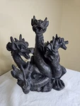 5-HEADED Smoke Breathing Dragon Incense Burner Highly Detailed Fantasy. Fixed Price $15.00.