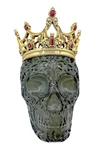 Bath & Body Works Halloween Black Skull Gold Crown Wallflower Light Up Plug In. Fixed Price $24.36.