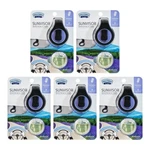 5 Pack Bullsone Natural Essential Oil Air Freshener Sun Visor Lavender Scent. Fixed Price $21.99.