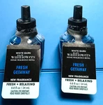 *new* Fresh Getaway 2PK Wallflower Bulb Bath & Body Works Ships Free!. Fixed Price $20.00.