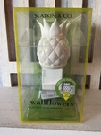 Slatkin & Co Bath Body Works Pineapple Wallflowers Warmer Plug Diffuser New. Fixed Price $13.59.