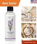 Elegant 3.38OZ Lavender Thyme Reed Diffuser Oil Refill - Home Essentials. Fixed Price $14.87.