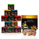Aro Vatika Backflow Natural Masala 120 Incense Cones Pack Of 11 Different A.... Fixed Price $19.68.