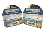 Yankee Candle Ocean Air Wax Melt Tart Singles 2 0.8 Oz Each New. Fixed Price $7.50.