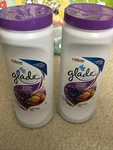 Glade Carpet & Room Refresher Lavender And Peach Blossom Powder 32 Oz. Fixed Price $40.00.