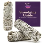 Purple Canyon White Sage Bundles - 3 Pack Smudge Stick For Home Cleans.... Fixed Price $16.45.