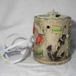 2009 Nautical Ocean Beach Themed Electric Wax Warmer Scentsationals By Rimports. Fixed Price $21.99.