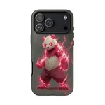 Panda Bear Electric Aura Warrior Personalized Case For Iphone, Galaxy, Pixel. Fixed Price $49.99.