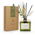 Reed Diffuser, 6.09 Oz Jasmine Lily Scent With Sticks & Dried Flower.... Fixed Price $43.27.