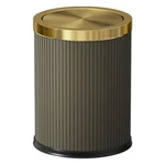 15L/4GAL Bedroomtrash Can,gold Bathroom Garbage With Lid Small. Fixed Price $109.68.