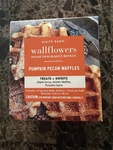Bath And Body Works Pumpkin Pecan Waffles Wallflowers Refill - 2 Pack. Fixed Price $17.00.