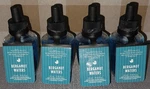 Bath & Body Works Bergamot Waters Wallflower Bulb Refills Set Of 4 New!. Fixed Price $38.99.