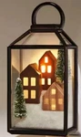 Bath & Body Works Winter Lantern House Snow Scene Nightlight Wallflower. Fixed Price $15.00.