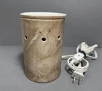 Scentsy Travertine Core Full Size Electric Wax Warmer 26977 Beige Marble Look. Fixed Price $22.99.