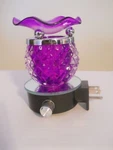 Plug-in Wax Warmers, Glass Burners, Fragrance Lamps For Room Scenting -14 Colors. Fixed Price $26.99.