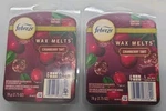 Lot Of 2 Febreze Wax Melt Cranberry Tart Limited Edition Fragrance 11 Cubes. Fixed Price $10.99.