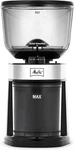 Melitta Molino Flat Burr Coffee Grinder With Safety Lock, 14 Cups, 120V - Black. Fixed Price $34.99.