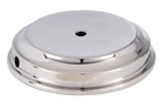 B&p Lamp Nickel Finish Flaired Disc Solid Brass Base. Fixed Price $54.18.