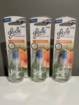 Lot Of 3 Glade Car Scented Oil Refills Air Freshener Hawaiian Breeze. Fixed Price $18.99.