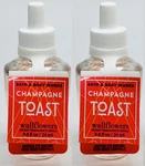 2X24ML. Bath Body Works Champagne Toast Wallflowers Scented Oil Bulb Refill. Fixed Price $13.99.