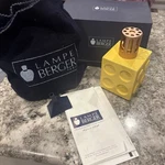 Lamps Berger Paris #3957 Yellow Dice Original Box. Fixed Price $85.00.