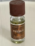 Slatkin & Co. Fireside Home Fragrance Oil 95% Full Rare .33 Oz. Fixed Price $23.00.