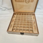 Essential Oil Box 50 Grid Storage Case Organizer Pure. Fixed Price $25.00.