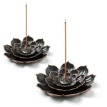2 Pack Incense Burner, Holder For Sticks, Brass Lotus H.... Fixed Price $22.39.