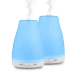 2 Units Ecogecko Aromatherapy Essential Oil Diffuser, With Led. Fixed Price $29.99.