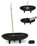 Cast Iron Incense Burner 4X2 Inch - Ideal For Smudging, Burning,. Fixed Price $6.91.