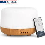 Aroma Diffuser Essential Oil Ultrasonic Humidifier Remote Timer 7 Led Lights New. Fixed Price $17.76.