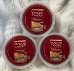 3 Yankee Candle Apple Pumpkin Scenterpiece Easy Meltcup 2.2 Oz Sweet & Spicy. Fixed Price $24.99.